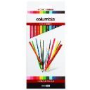 COLUMBIA COLOURSKETCH COLOURED PENCILS ASSORTED PACK 12