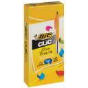 BIC CLIC FINE BALLPOINT PEN RETRACTABLE FINE 0.8MM BLUE BOX 10