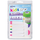 AVERY LABEL KIDS SELF LAMINATING BRIGHTS ASSORTED SIZES AND SHAPES 12UP 4 SHEETS