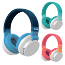 MOKI COLOURWAVE WIRELESS BLUETOOTH HEADPHONES ASSORTED COLORS